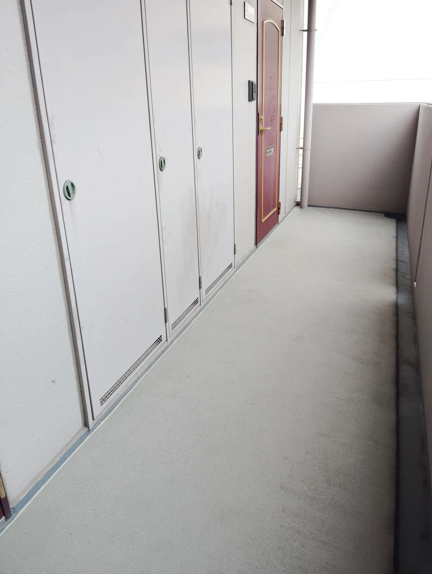 クリーン侍の清掃作業風景